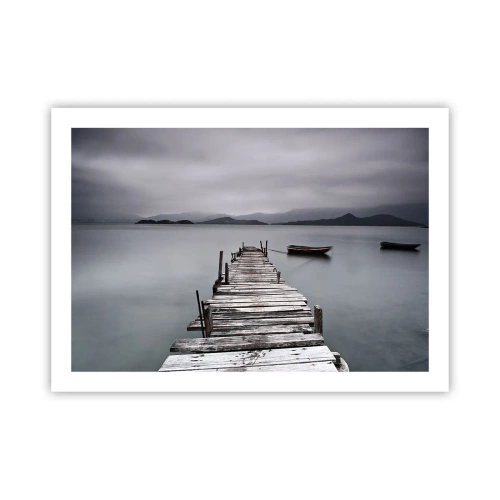 Poster - Je kunt morgen gaan - 70x50 cm