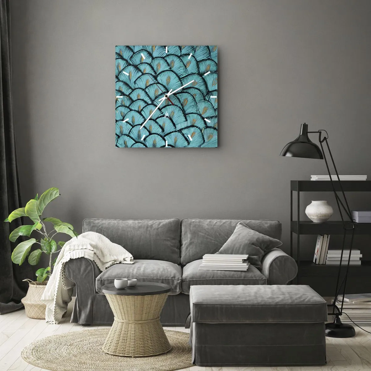 Wandklok - Klok - Het grote verengala - 30x30 cm
