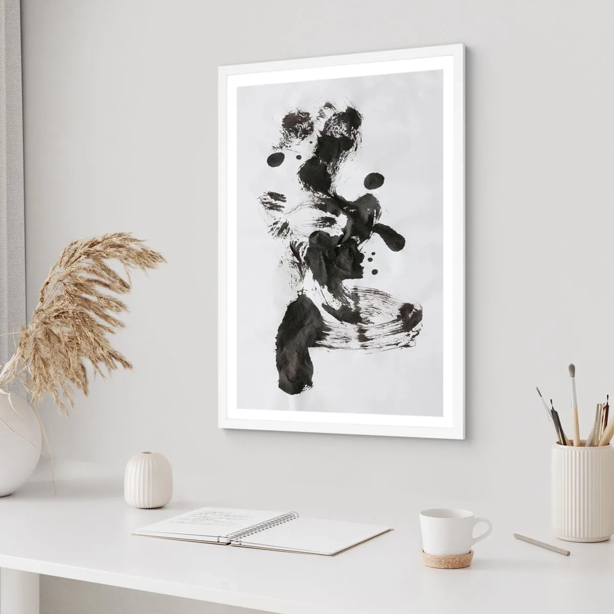 Poster in een witte lijst - Is er een methode voor de waanzin? - 61x91 cm