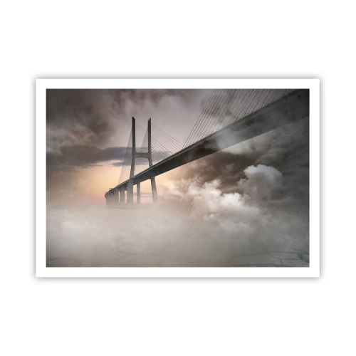 Poster - Bij de rivier die niet bestaat - 100x70 cm