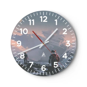 Wandklok - Klok - Onder een onbekende ster - 30x30 cm