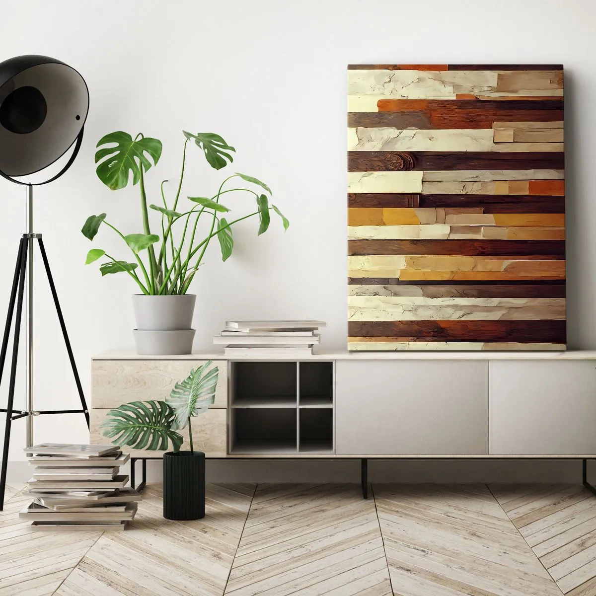 Schilderen op canvas - Anthem van de bosbomen - 50x70 cm
