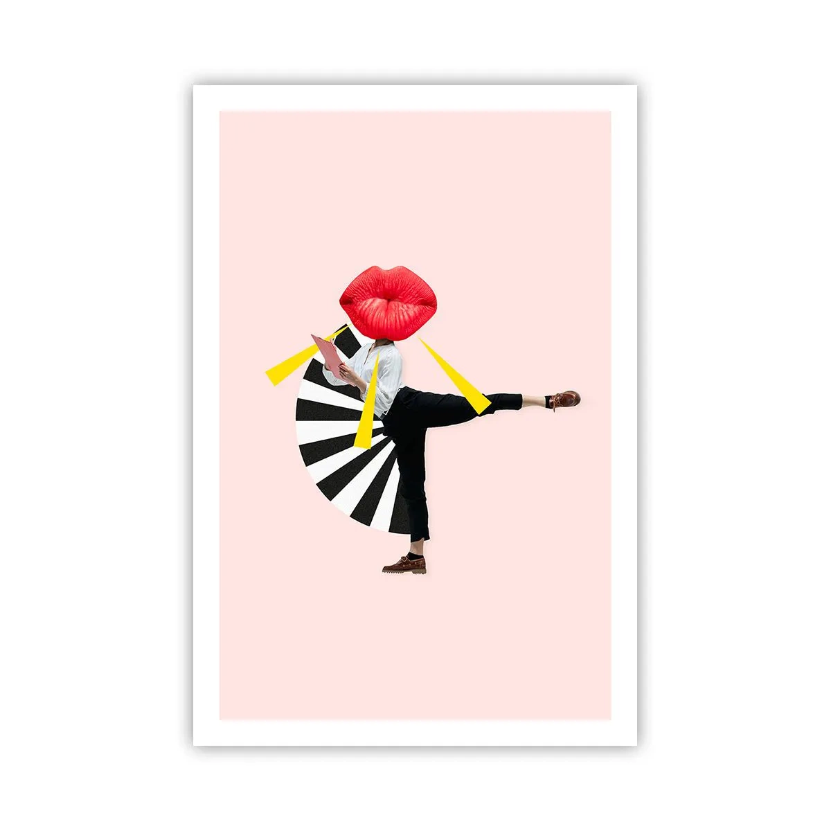 Poster - Surrealistische pop-art - 61x91 cm