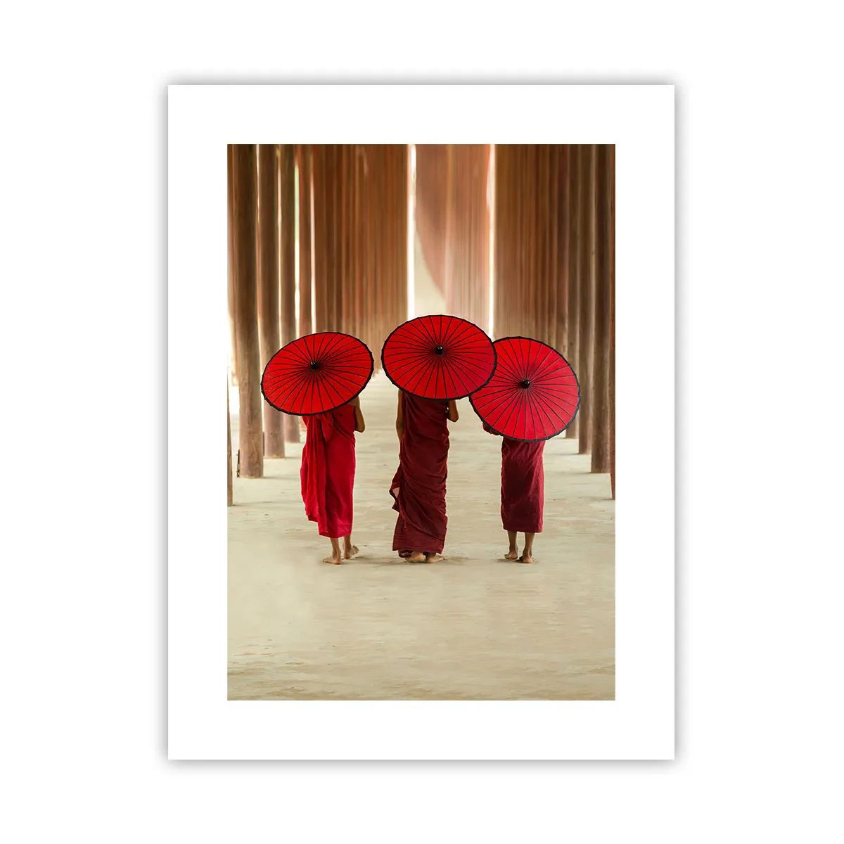 Poster - Op weg naar het Zuivere Land - 30x40 cm