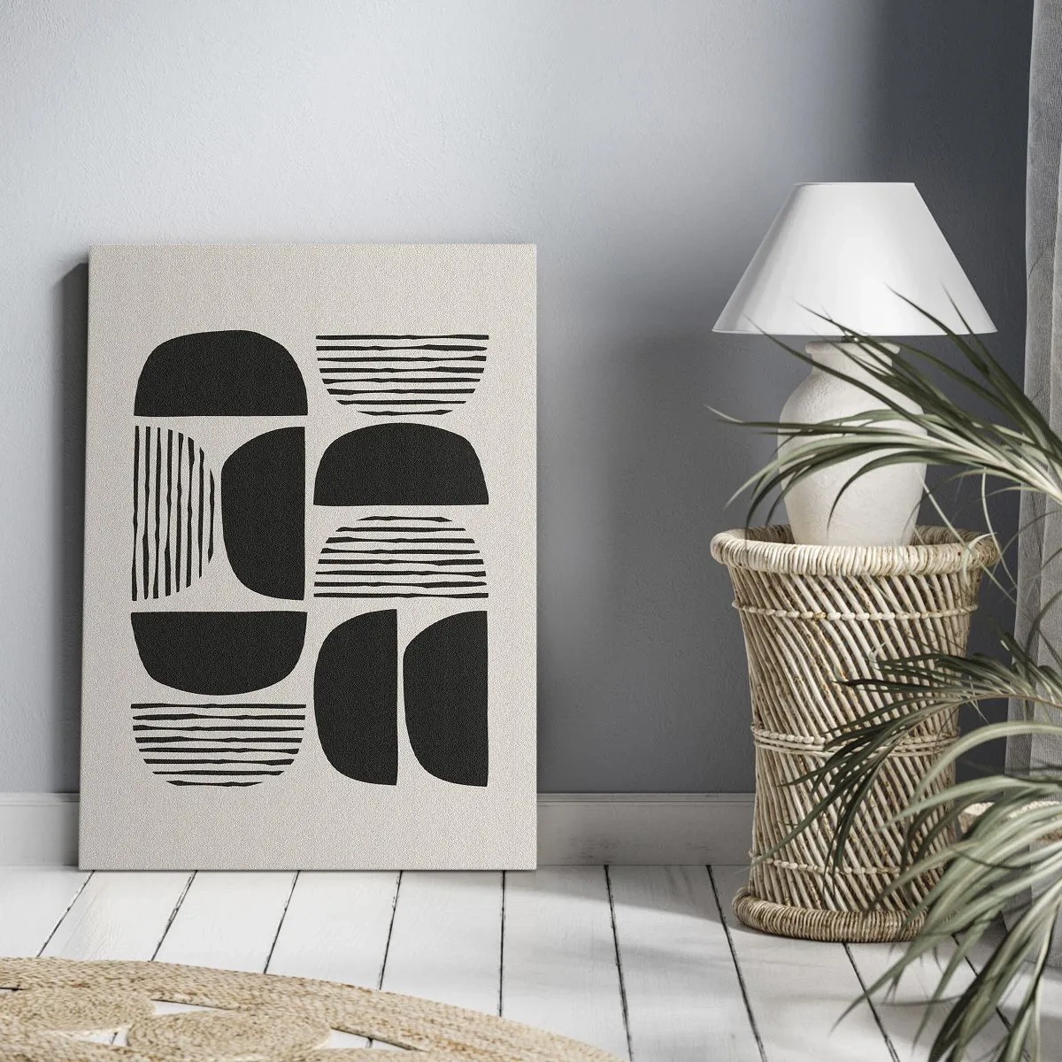 Schilderen op canvas - Halfslachtige deals - 70x100 cm