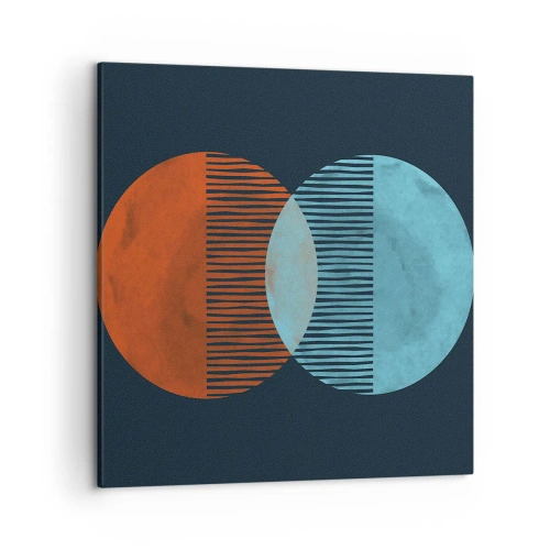 Schilderen op canvas - Astronomische fantasie - 50x50 cm