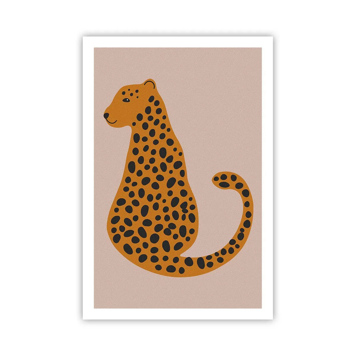 Poster - Luipaardprint is een modieus print - 61x91 cm