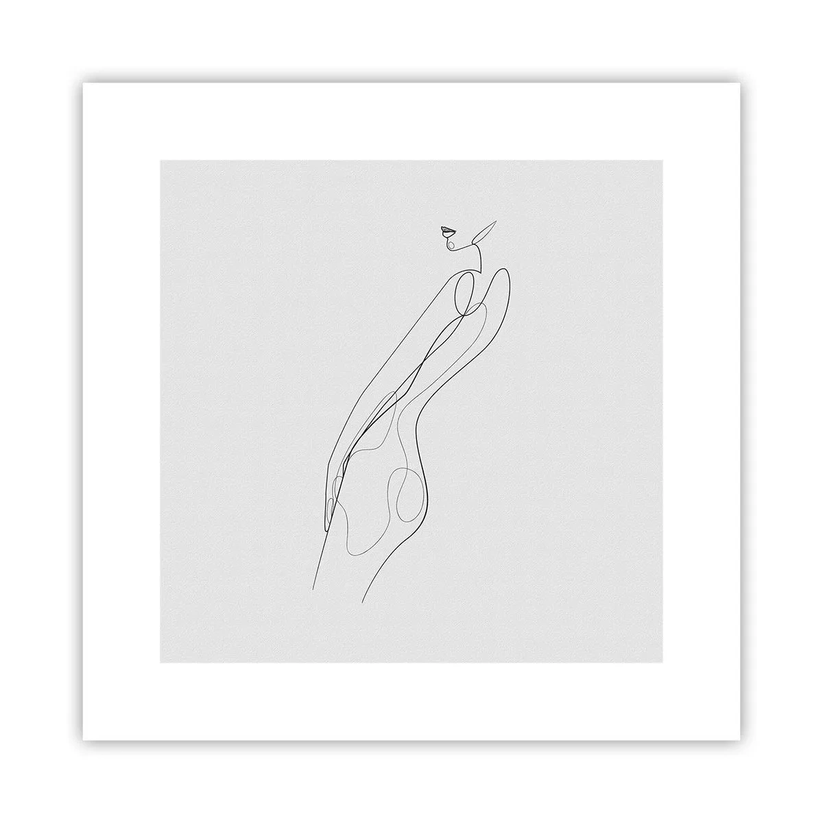 Poster - Gewoon een belofte - 30x30 cm