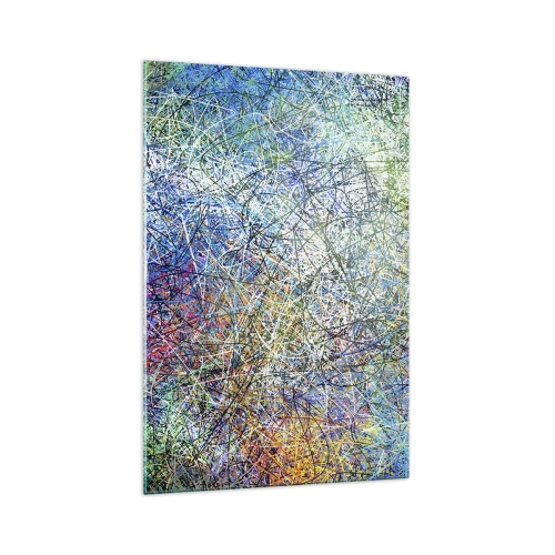 Schilderen op glas - Het is niet zo eenvoudig - 70x100 cm