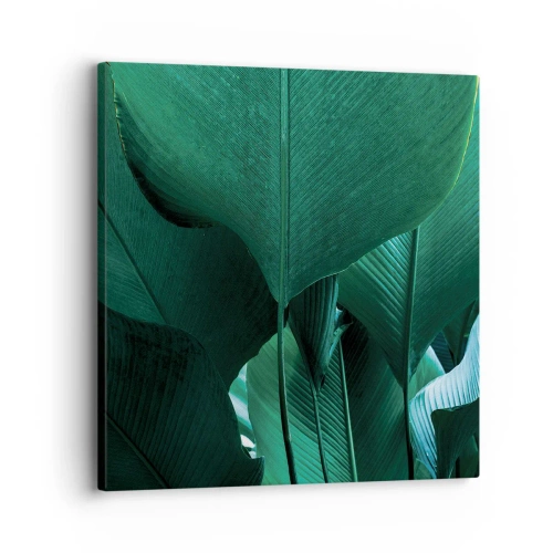 Schilderen op canvas - Naar het licht gekeerd - 30x30 cm