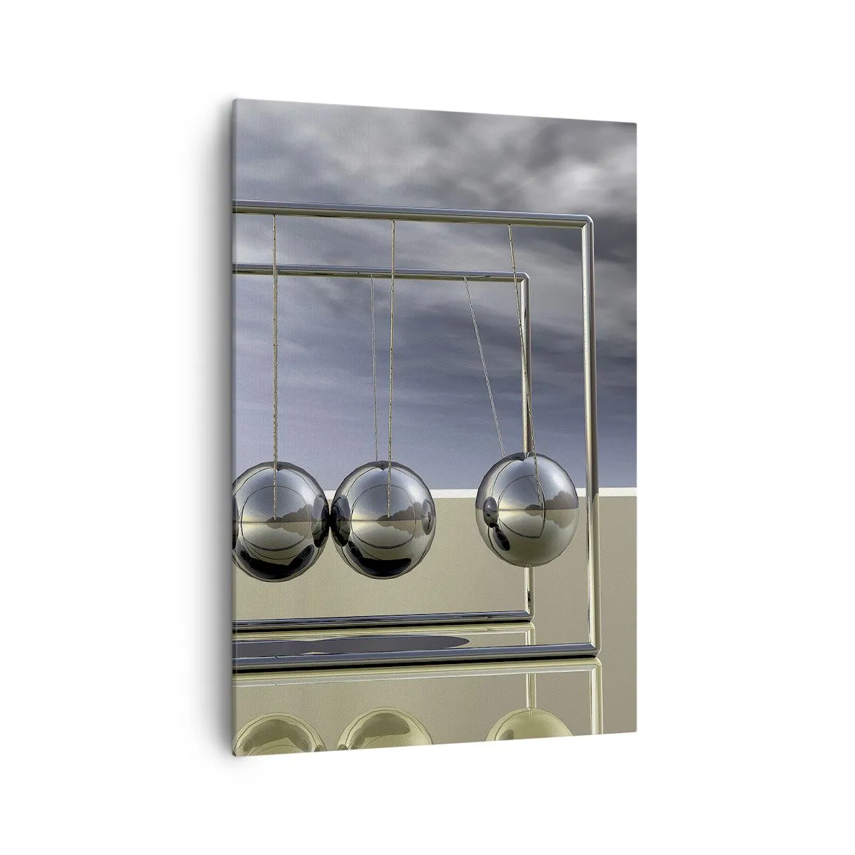 Schilderen op canvas - De energie van de wereld - 70x100 cm