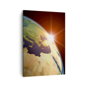 Schilderen op canvas - Zonsopgang - 50x70 cm