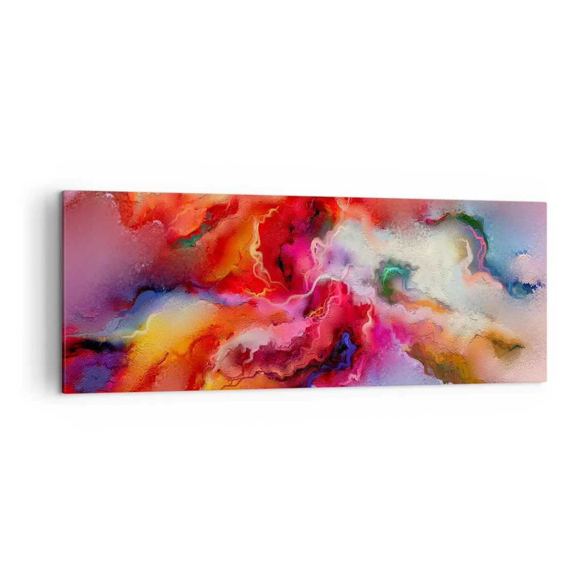 Schilderen op canvas - Hoe vang je dromen - rook - 140x50 cm