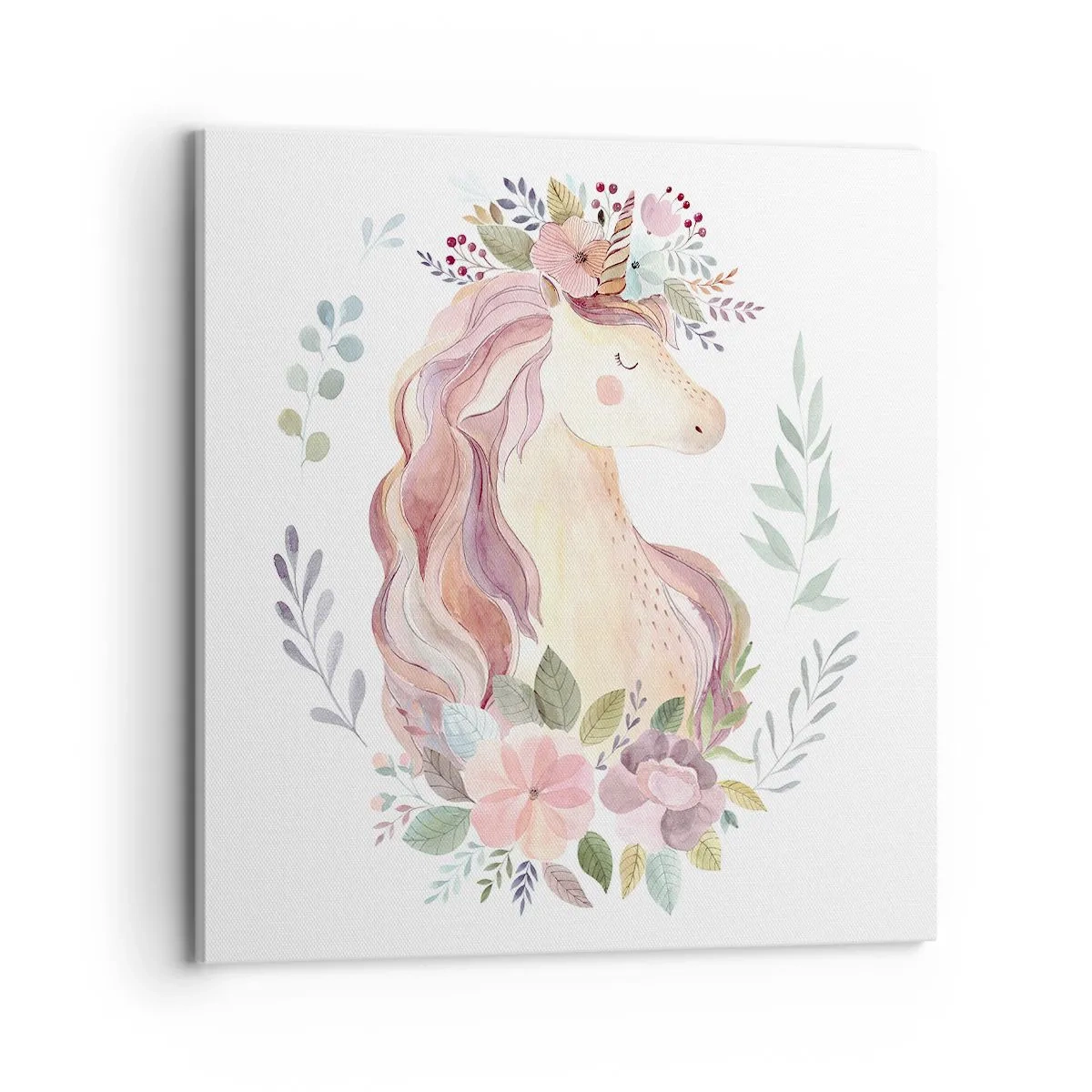 Schilderen op canvas - Een uitnodiging in de wereld van sprookjes - 70x70 cm