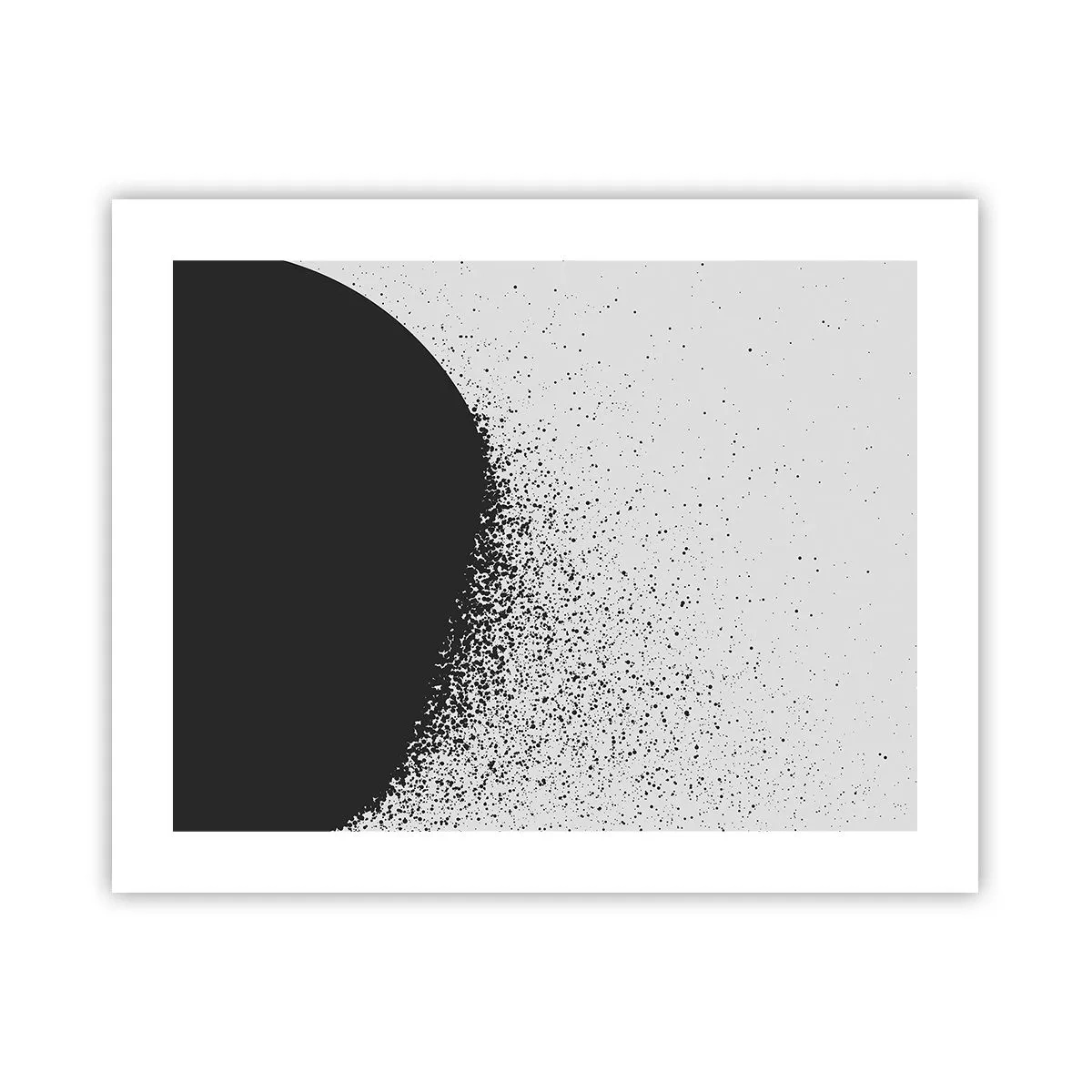 Poster - Beweging van moleculen - 50x40 cm