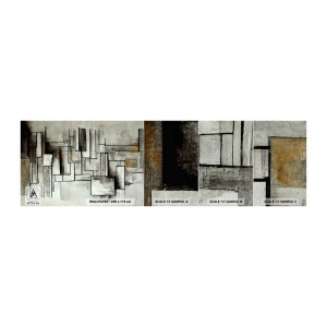 Fotobehang Monster Premium Sand - De kracht van eenvoud - Deel, Op leeftijd, Streepjes - 100x30 cm