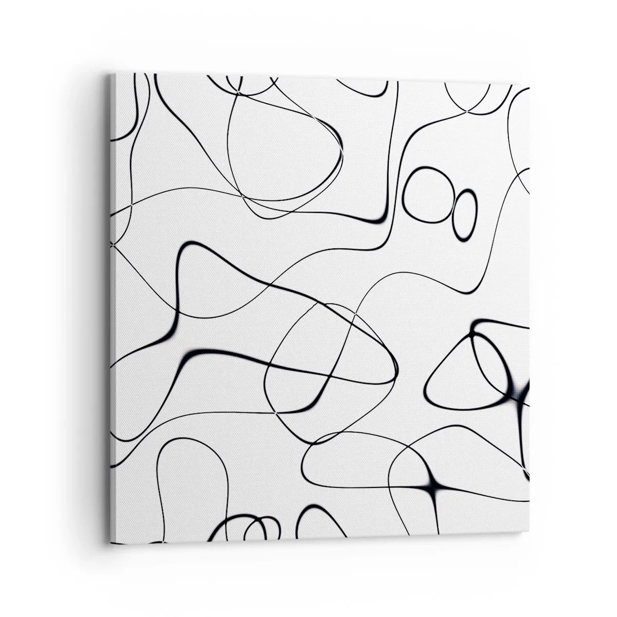 Schilderen op canvas - Levenspaden, wisselvalligheden - 70x70 cm