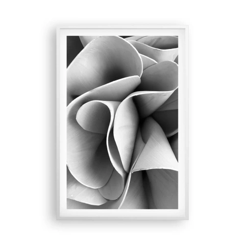 Poster in een witte lijst - Het gebeurt in de ruimte - 61x91 cm