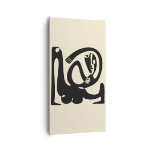 Schilderen op canvas - Bijna Picasso - 65x120 cm
