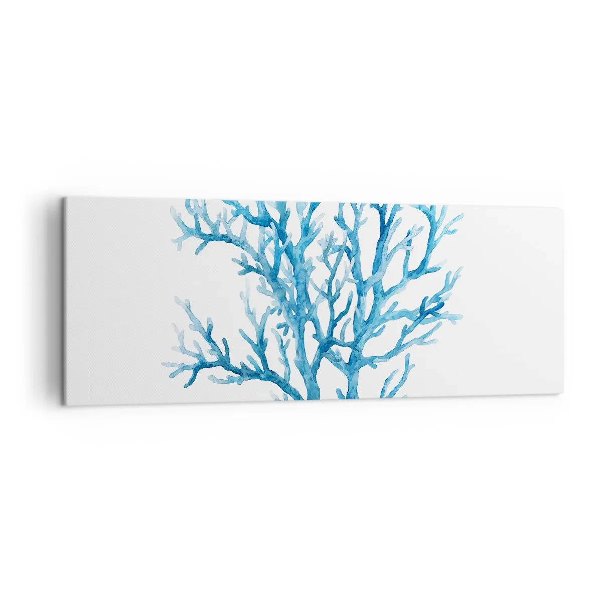 Schilderen op canvas - Nautische filigraan - 140x50 cm