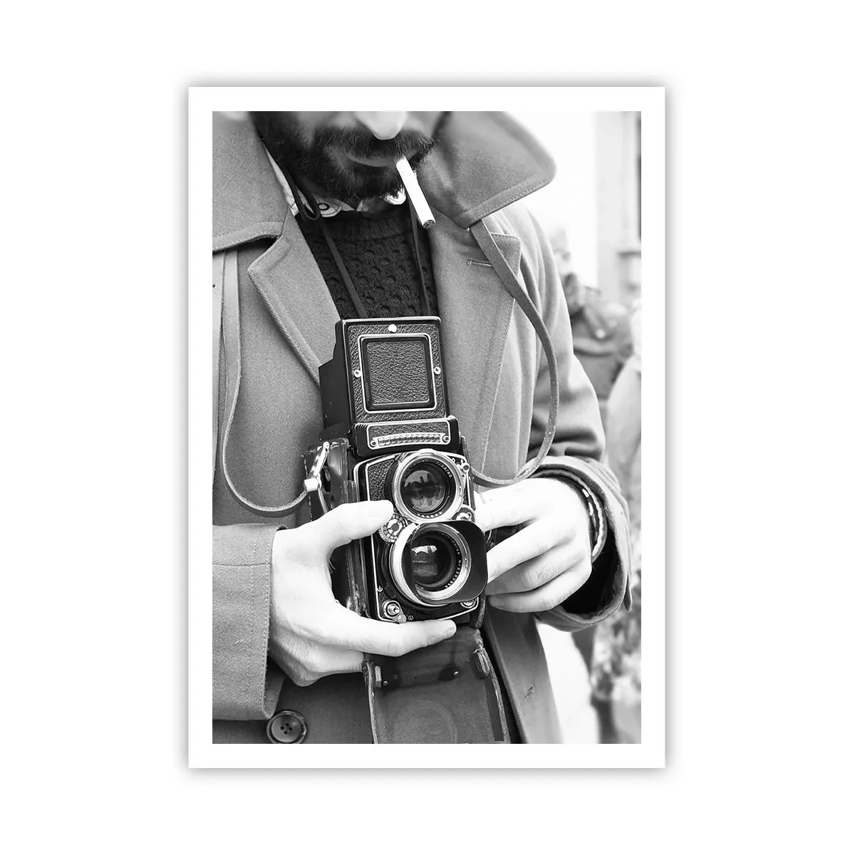 Poster - Retro stijl - 70x100 cm