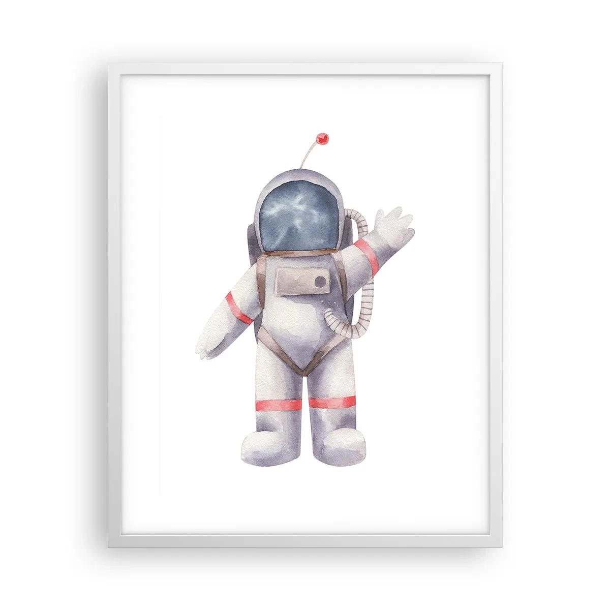 Poster in een witte lijst - Tot ziens! - 40x50 cm