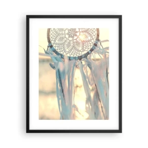 Poster in een zwarte lijst - Kanten totem - 40x50 cm