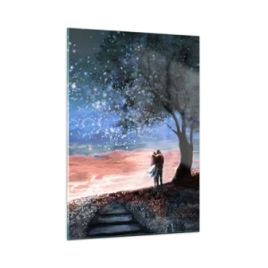 Schilderen op glas - Een sterrenspektakel - 50x70 cm