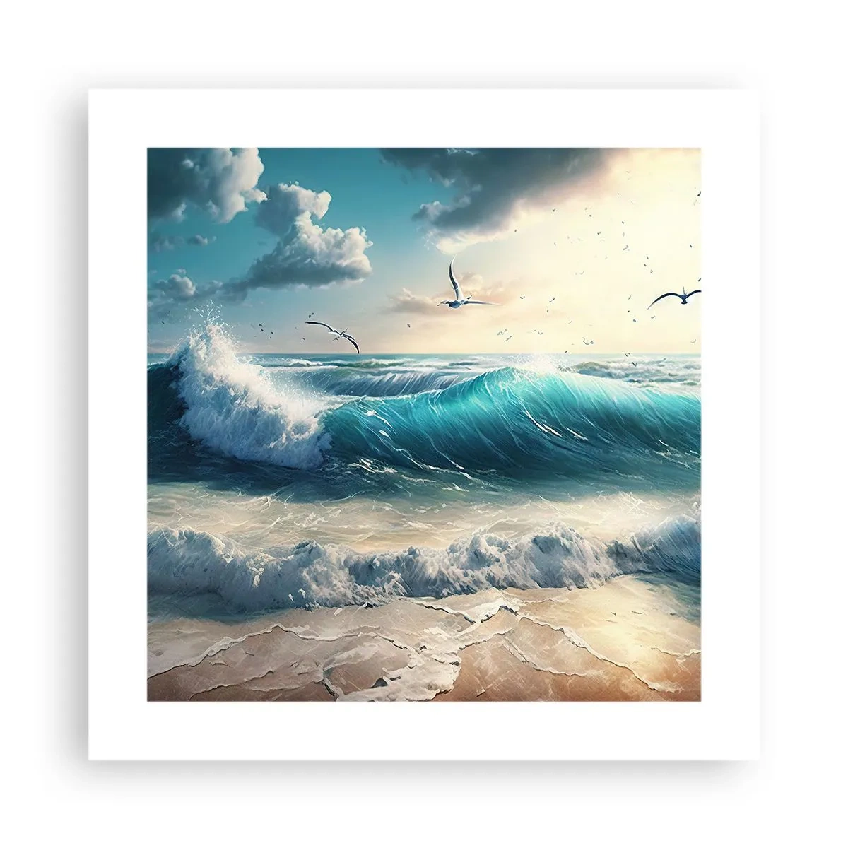 Poster - Ritselt alleen voor jou - 40x40 cm