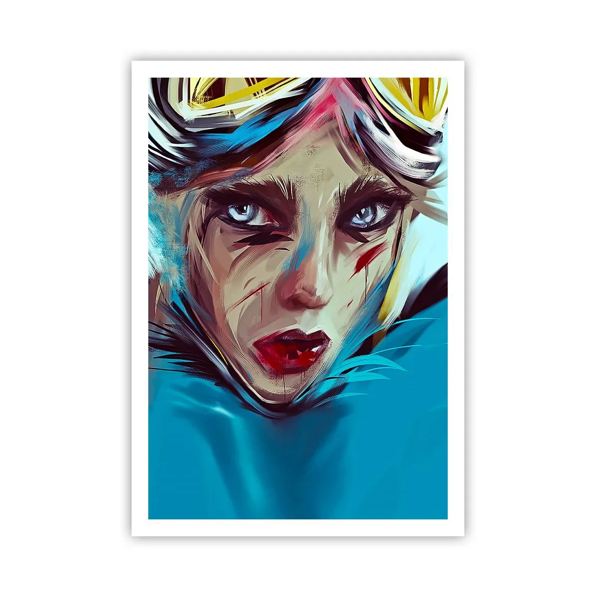 Poster - Straatvechter - 70x100 cm