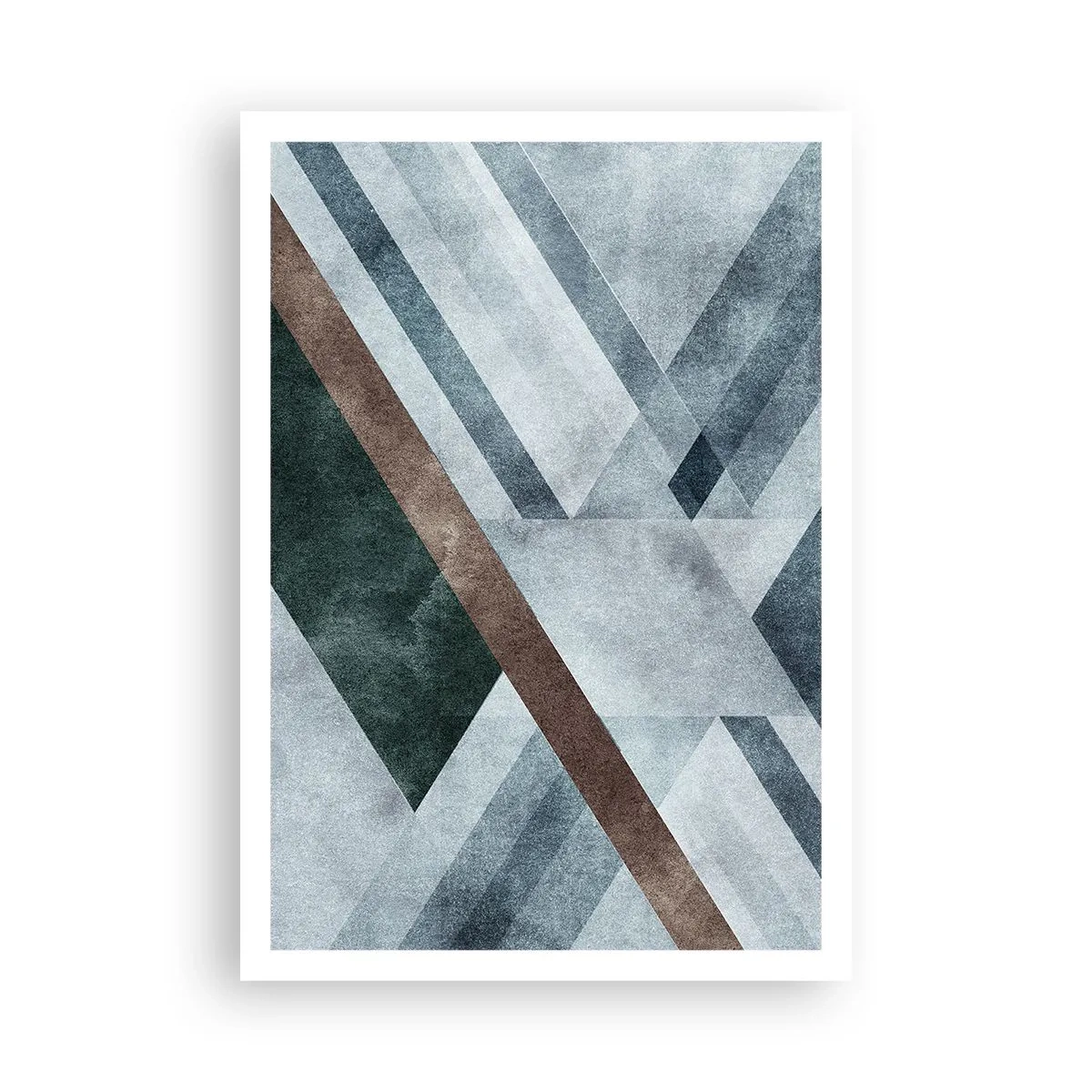Poster - Verfijnde elegantie van geometrie - 70x100 cm