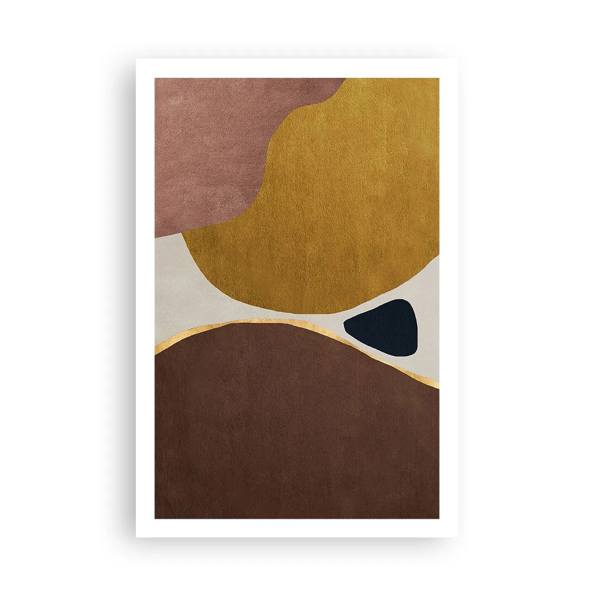 Poster - Abstractie – een plek in de ruimte - 61x91 cm