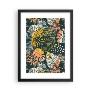 Poster in een zwarte lijst - Lommerrijke fantasie - 30x40 cm