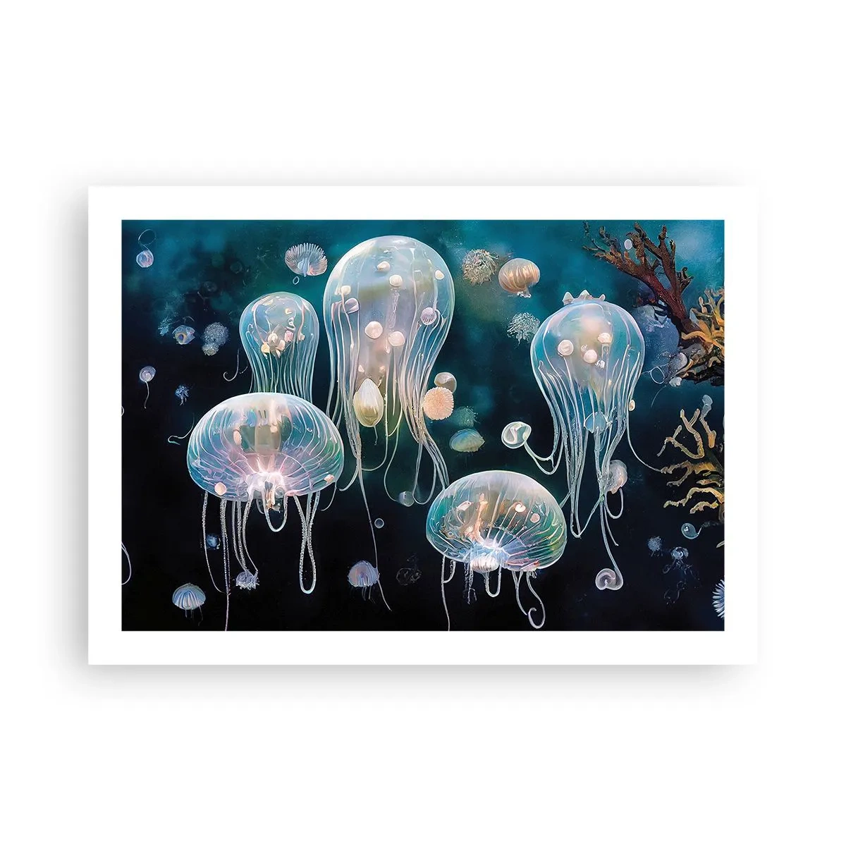 Poster - Ondferwaterbal - 70x50 cm
