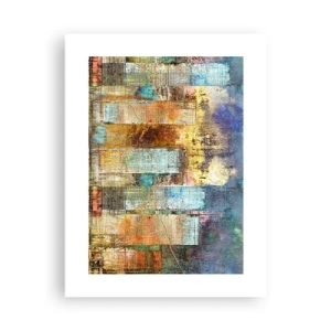 Poster - Een zonnige metropool - 30x40 cm