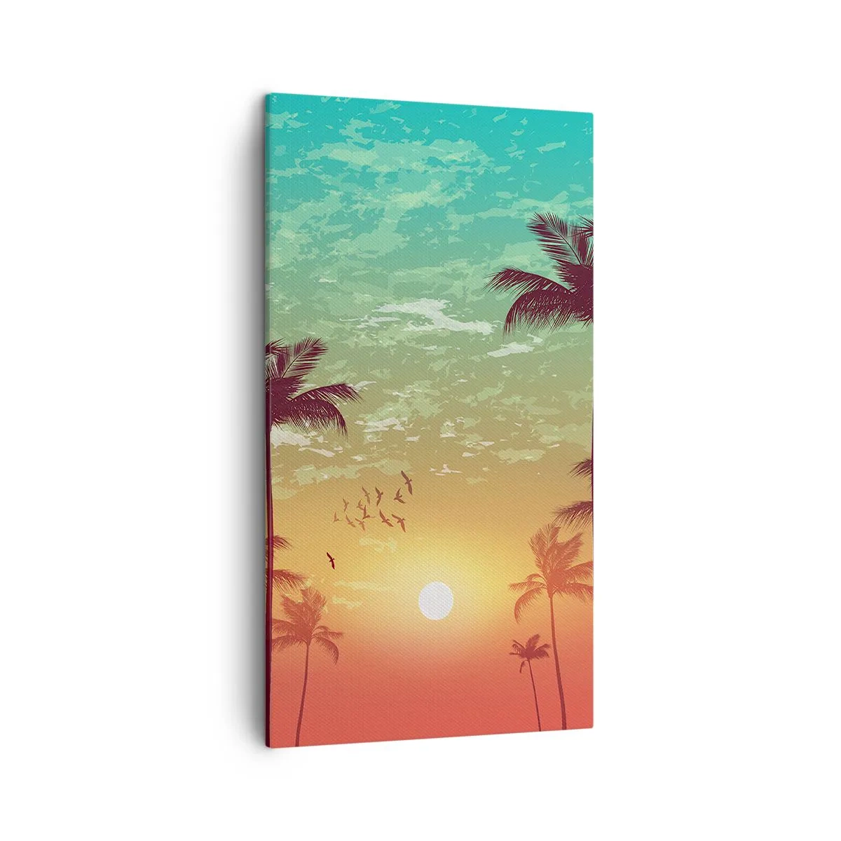 Schilderen op canvas - Tropische sferen - 45x80 cm