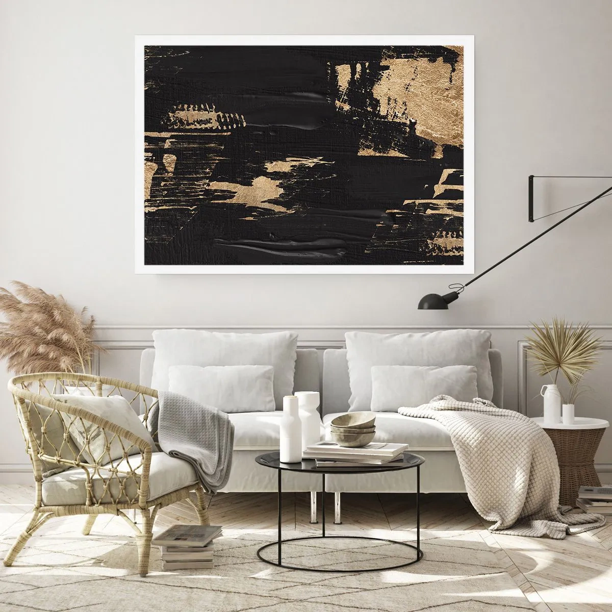 Poster - Spoor van aanraking - 40x30 cm