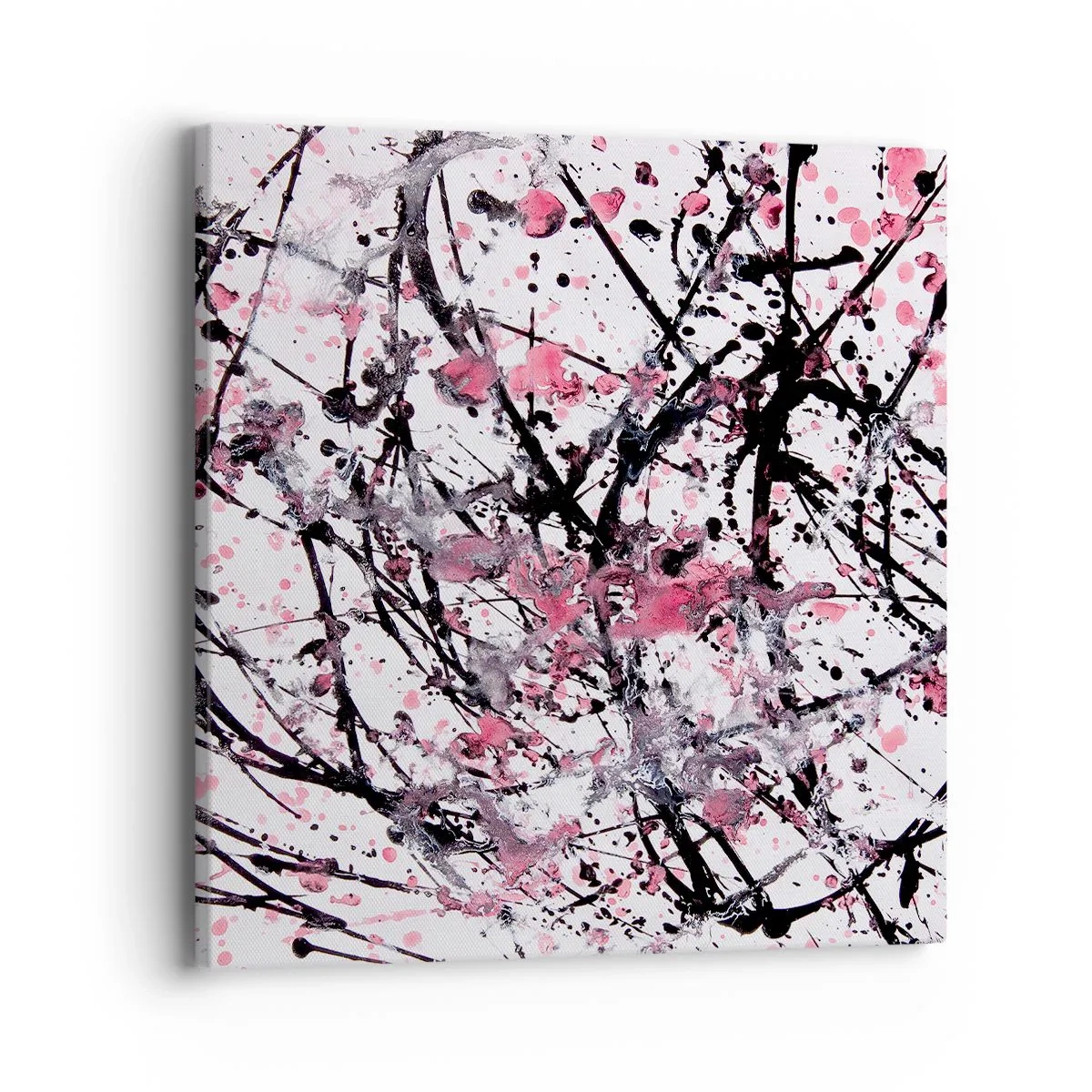 Schilderen op canvas - De vluchtige aard van het leven - 40x40 cm