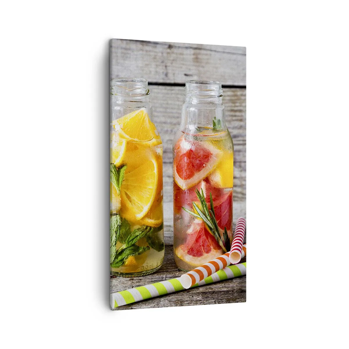 Schilderen op canvas - Van nature gezond - 45x80 cm