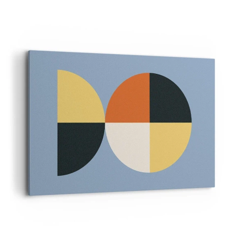 Schilderen op canvas - Kijk en tel - 120x80 cm