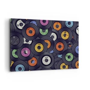 Schilderen op canvas - De kleuren van de klassiekers - 100x70 cm