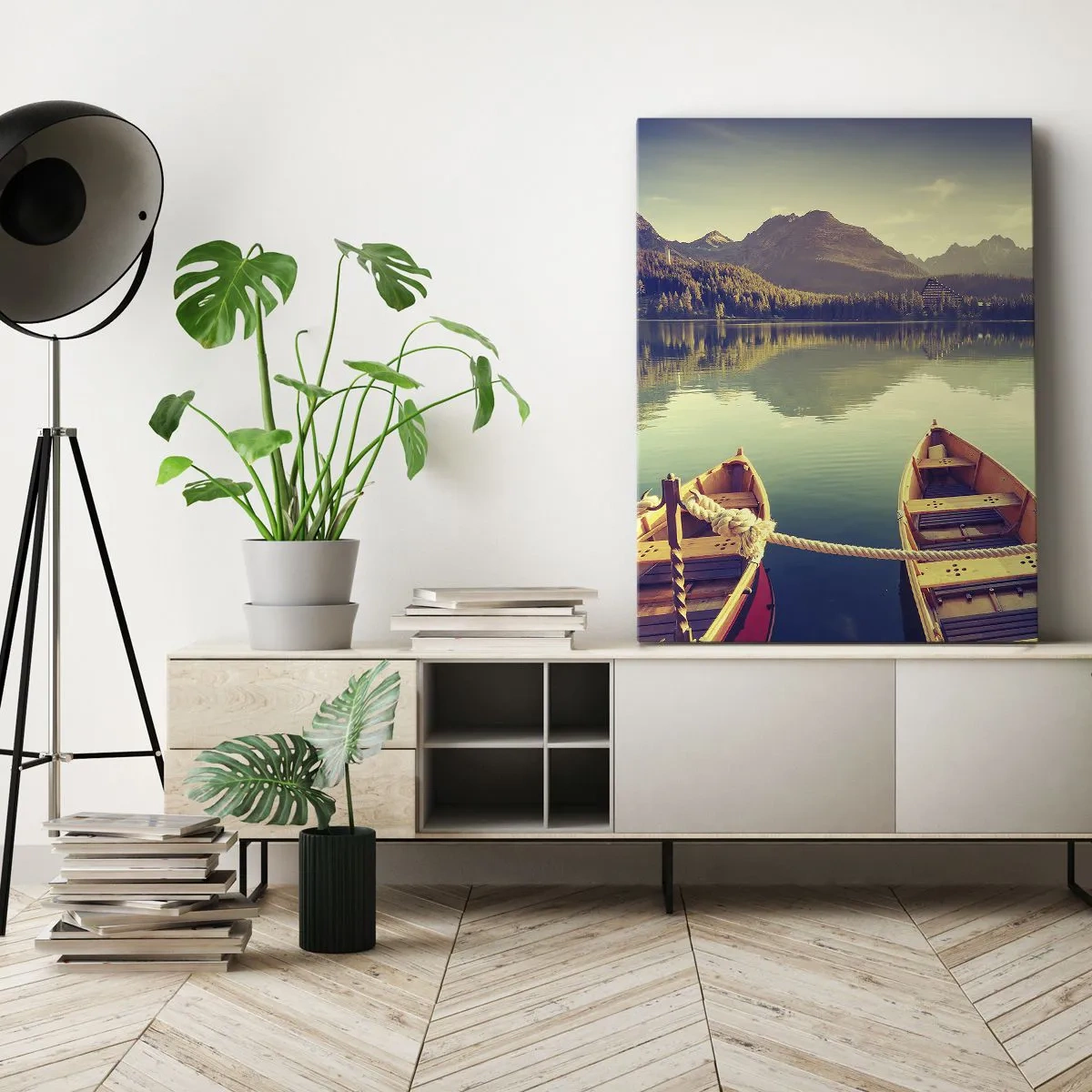 Schilderen op canvas - Leef volgens haar wetten - 50x70 cm