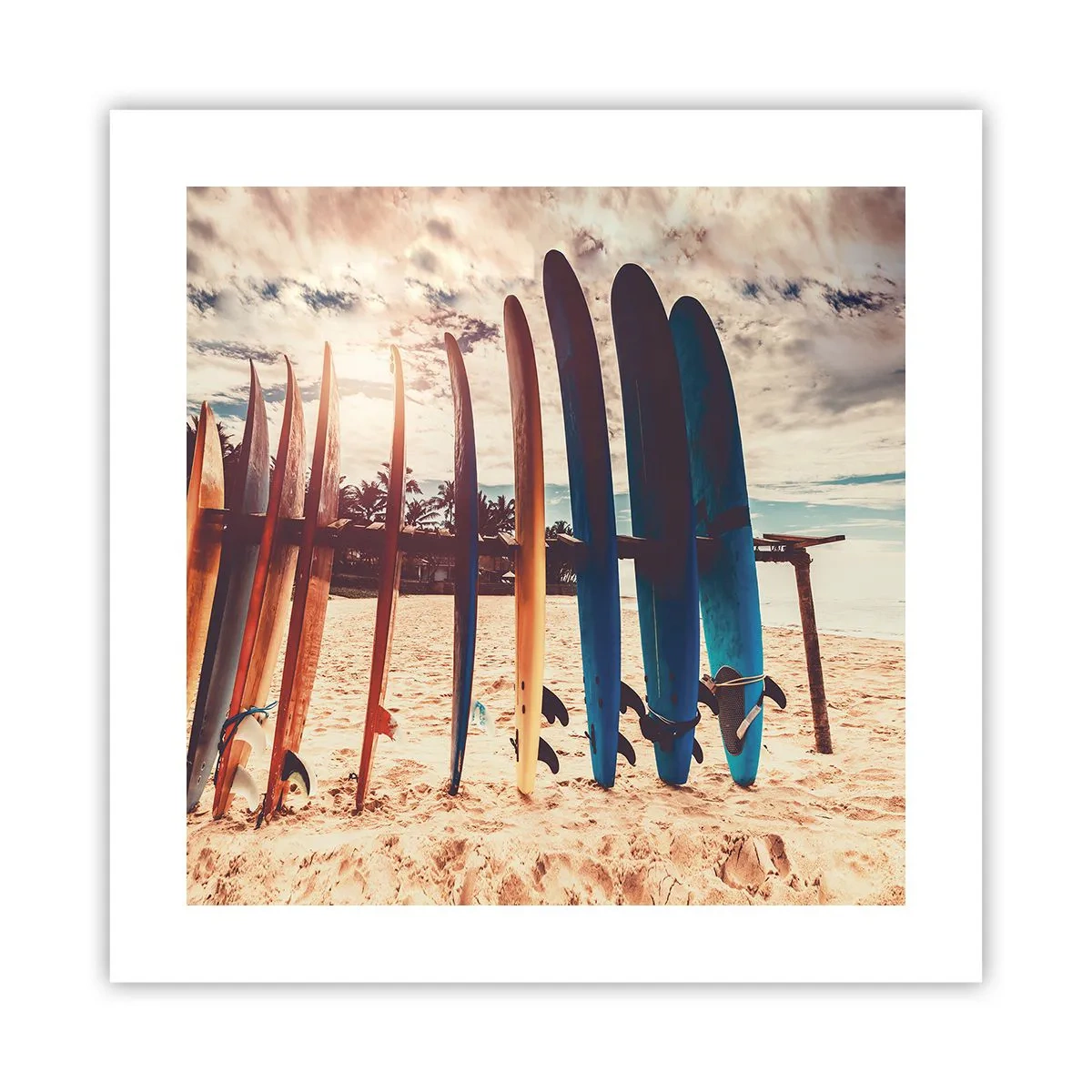 Poster - Weltrusten, zie je morgen - 40x40 cm