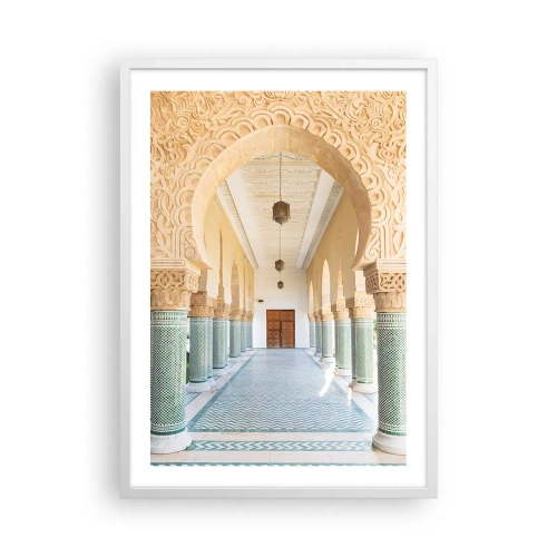 Poster in een witte lijst - Uit de verhalen van Scheherazade - 50x70 cm