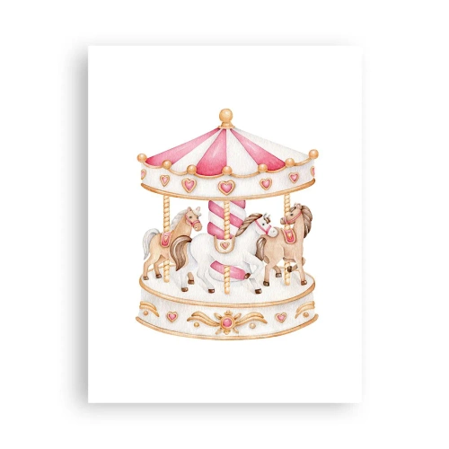 Poster - De zoete kinderwereld - 30x40 cm