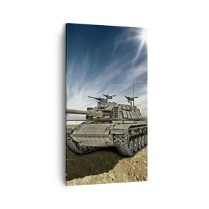 Schilderen op canvas - Een militaire droom - 45x80 cm