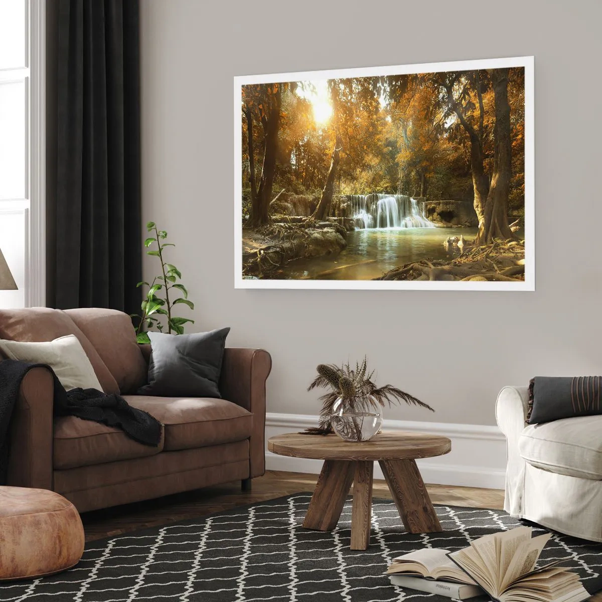 Poster - Park cascade - 91x61 cm