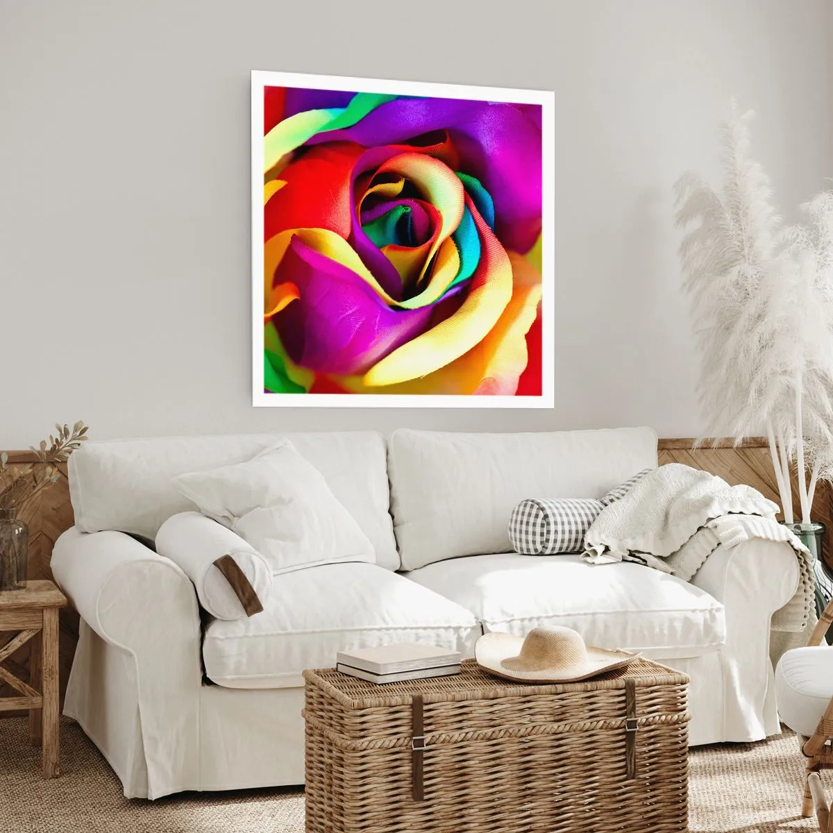 Poster - Het is onmogelijk - 60x60 cm