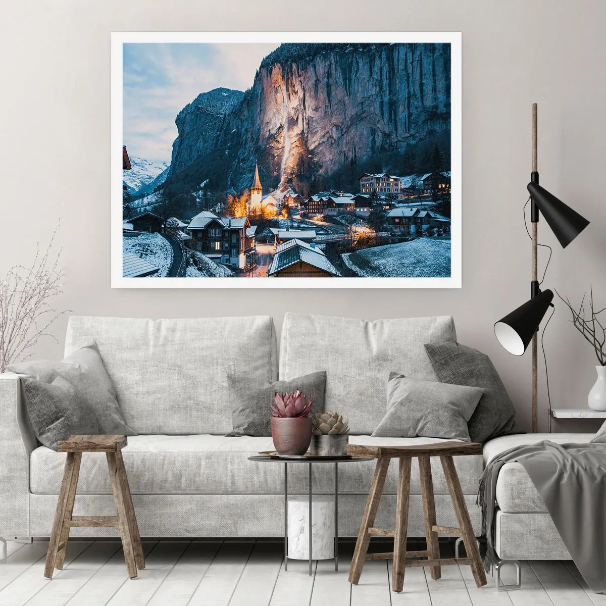 Poster - De stralende geest van de winter - 70x50 cm
