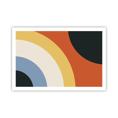 Poster - Naar mezelf toe - 91x61 cm